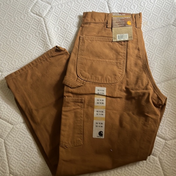 Carhartt Pants Mens New Carhartt Duck Work Pants 32 X 3 Poshmark